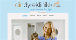 Desktop Screenshot of dindyreklinikk.no